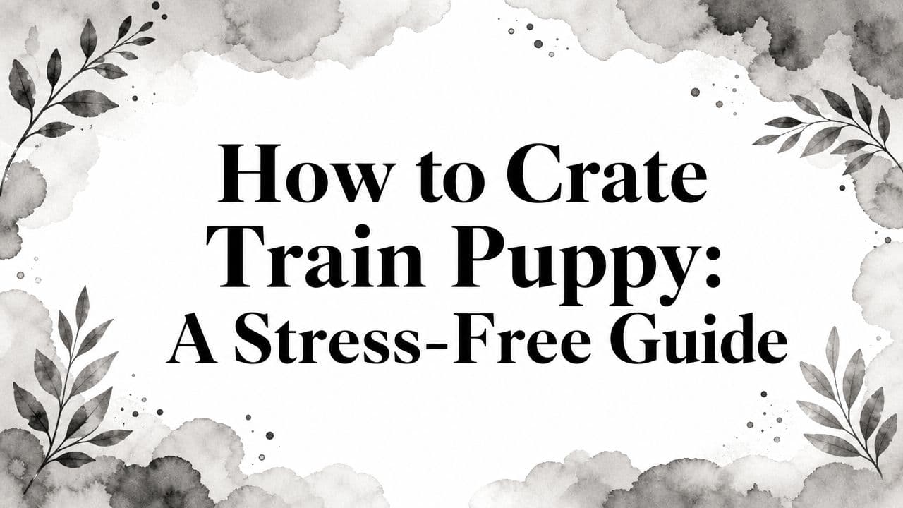 How to Crate Train Puppy: A Stress-Free Guide