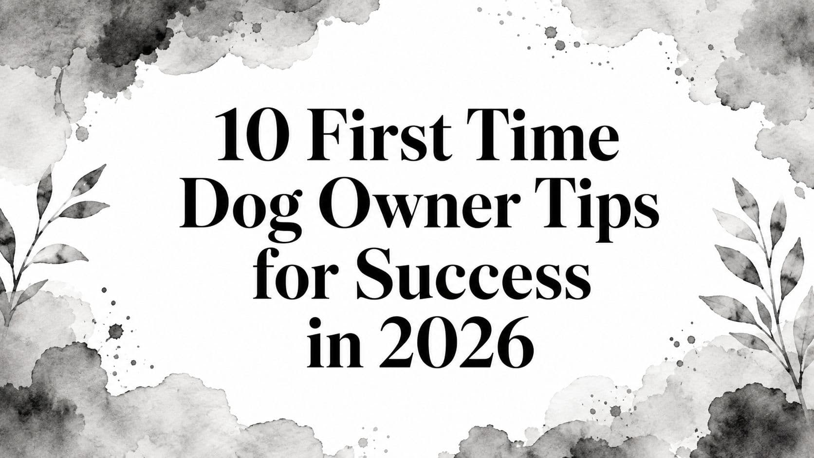 10 First Time Dog Owner Tips for Success in 2026